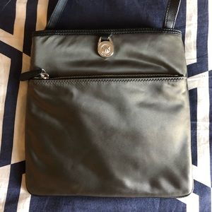 Michael Kors Crossbody Purse-Gray